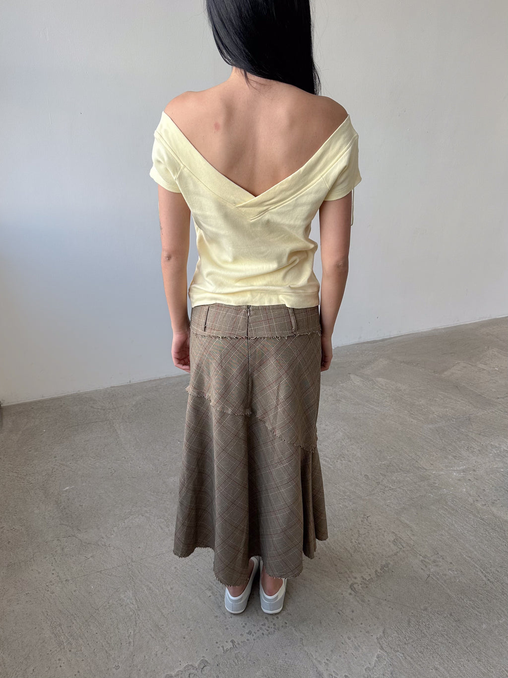 off shoulder tee / size m