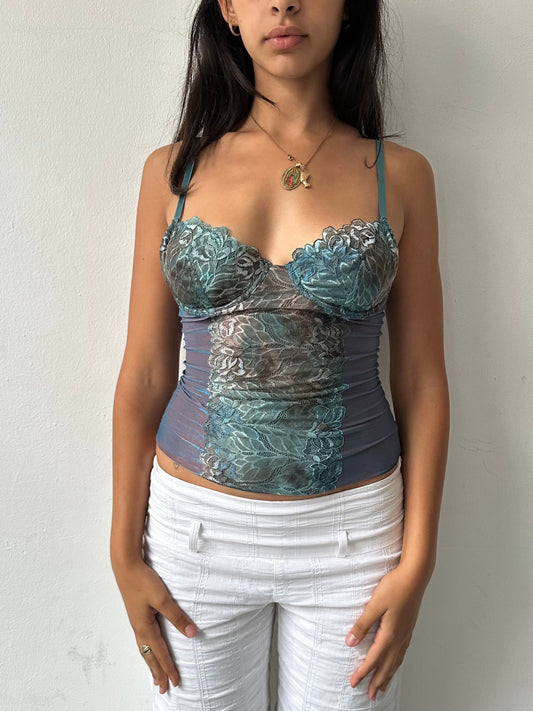 90's Mermaid Corset ∙ SIZE XS/S