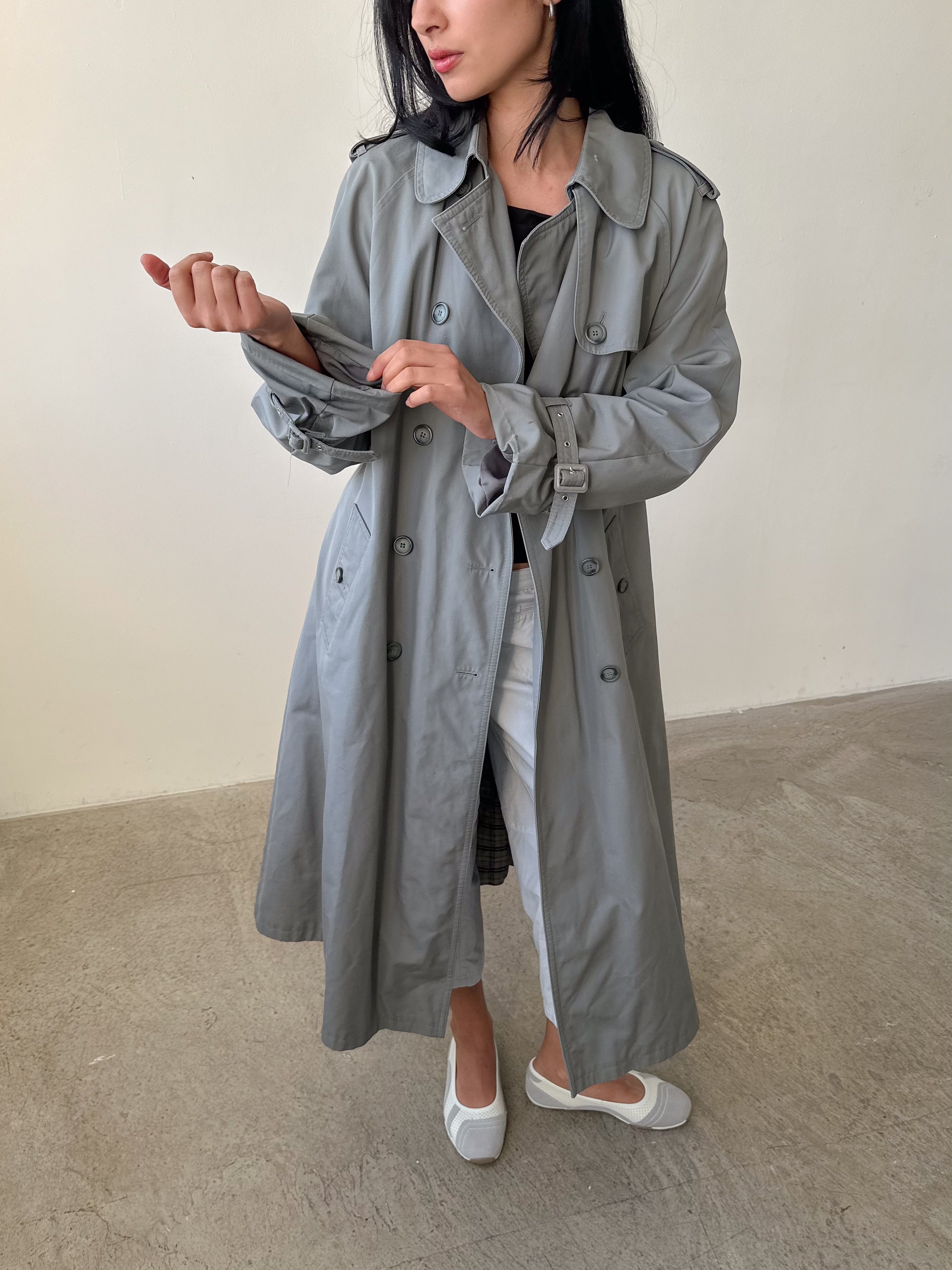 trench coat / size l