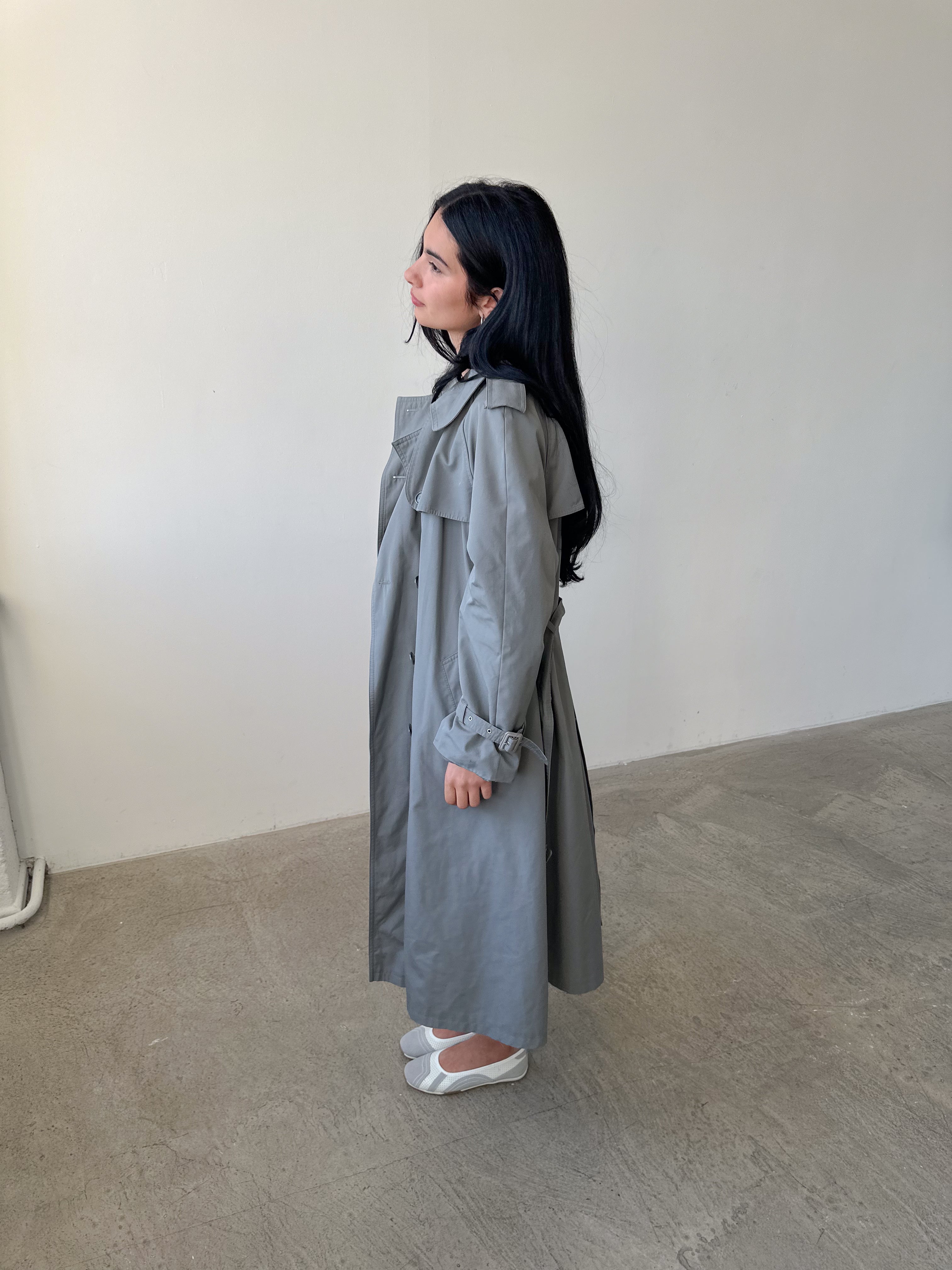 trench coat / size l