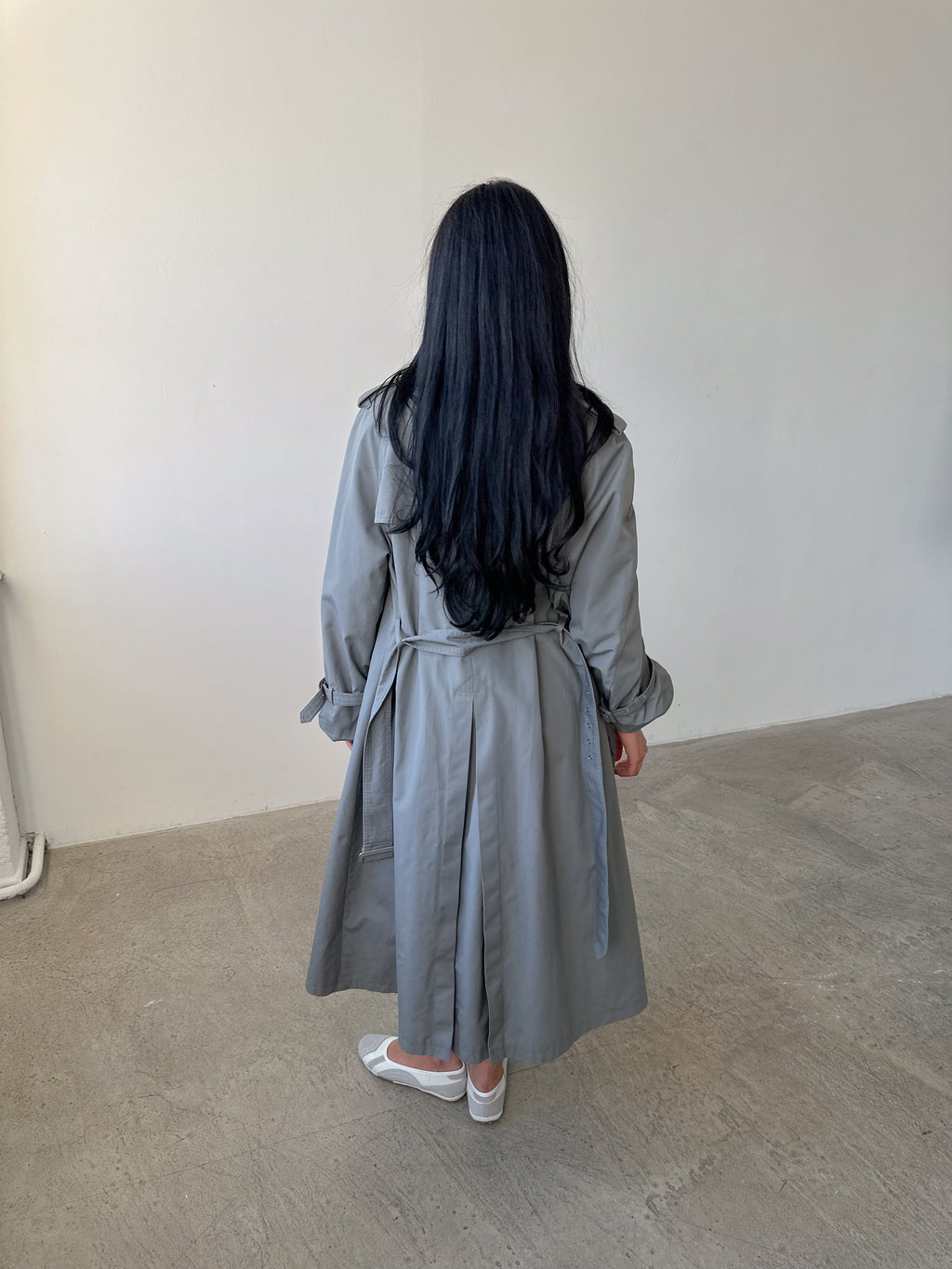 trench coat / size l