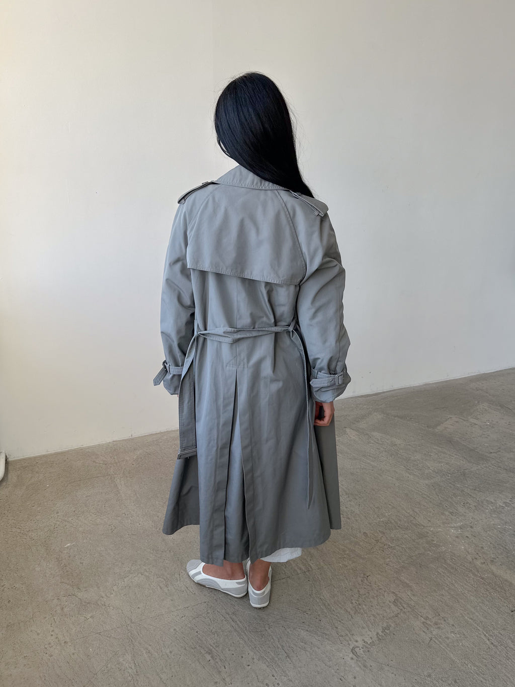 trench coat / size l