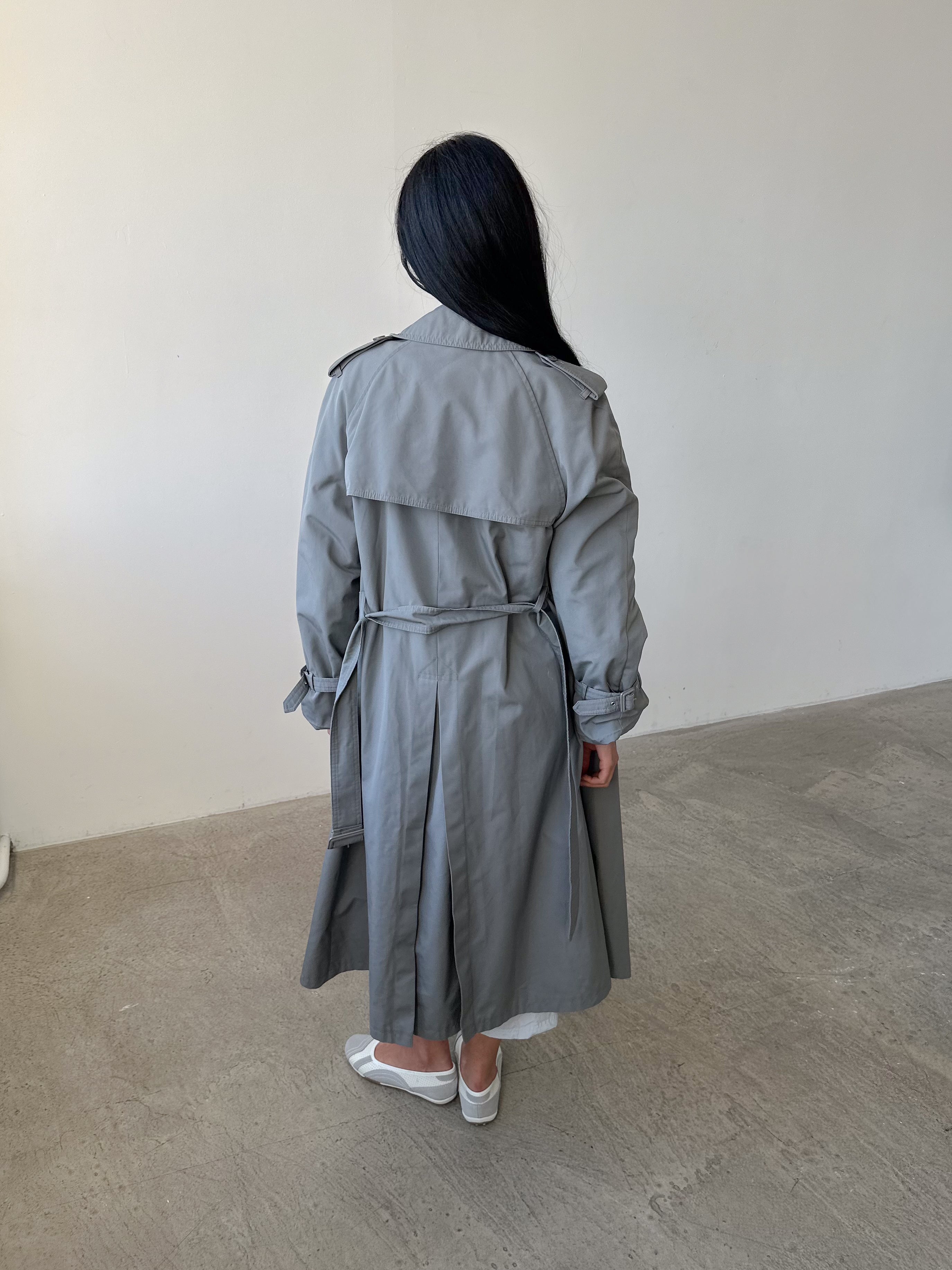 trench coat / size l