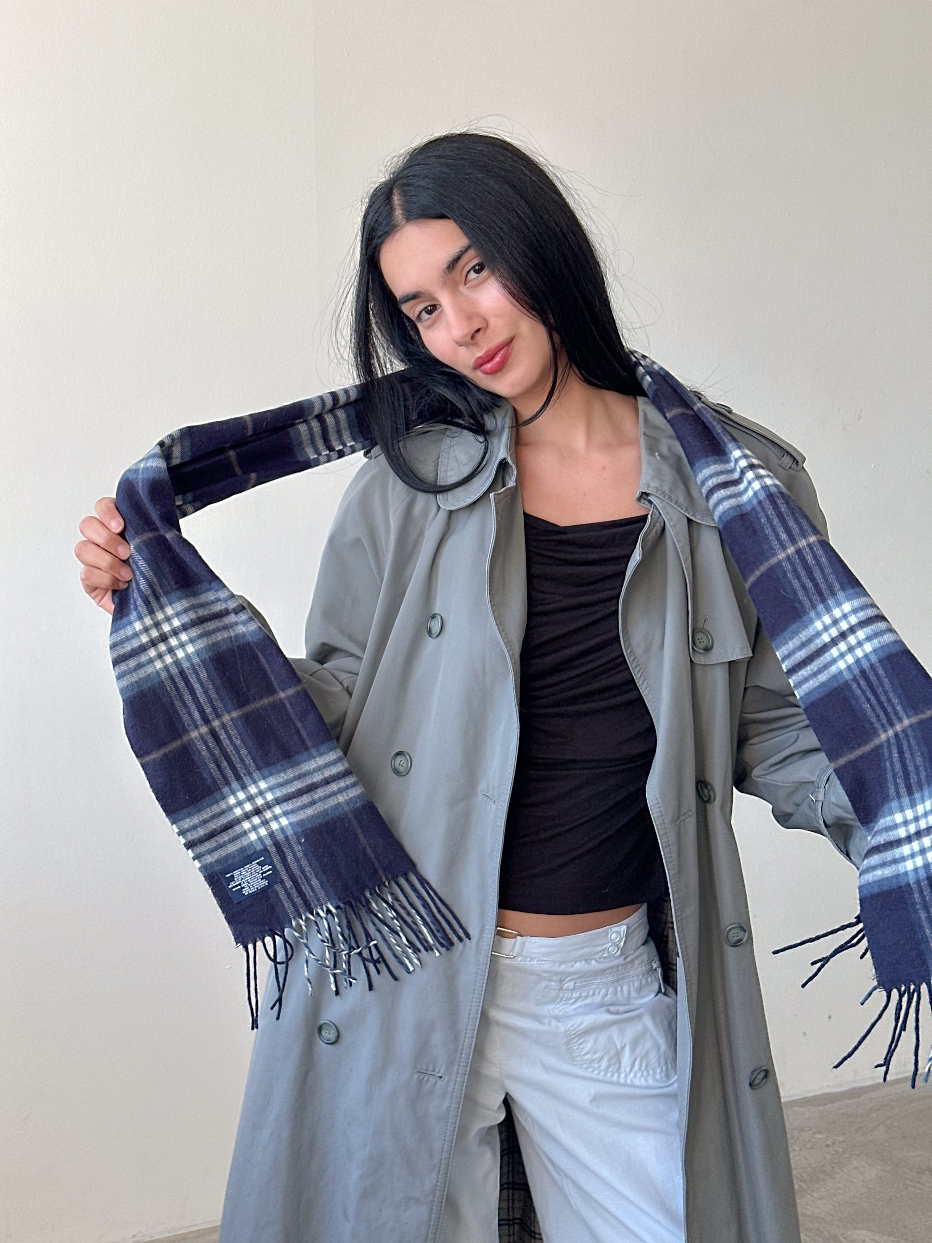 tartan scarf / one size