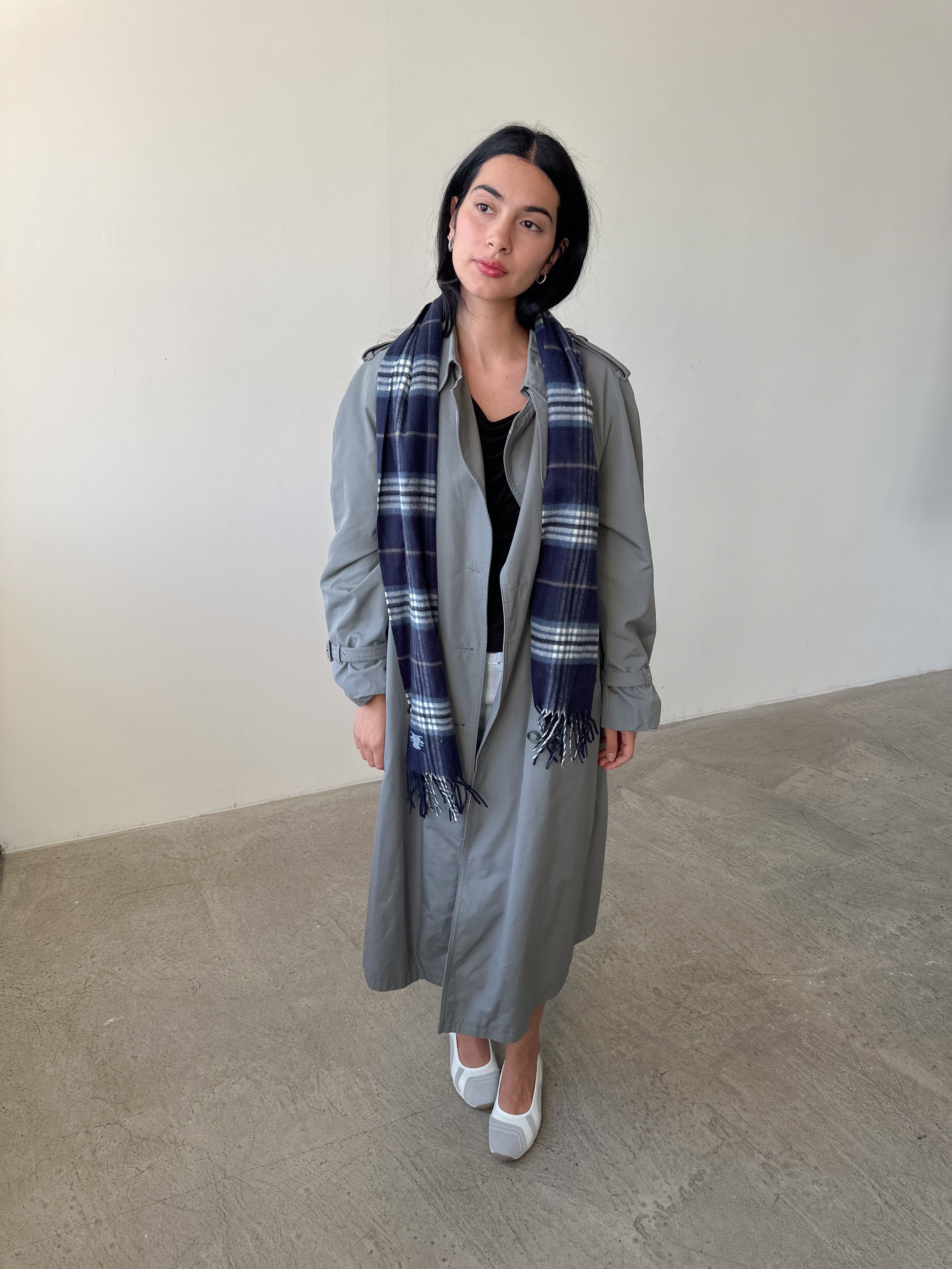 tartan scarf / one size