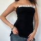 ASYMMETRIC TUBE TOP ◦ SIZE S