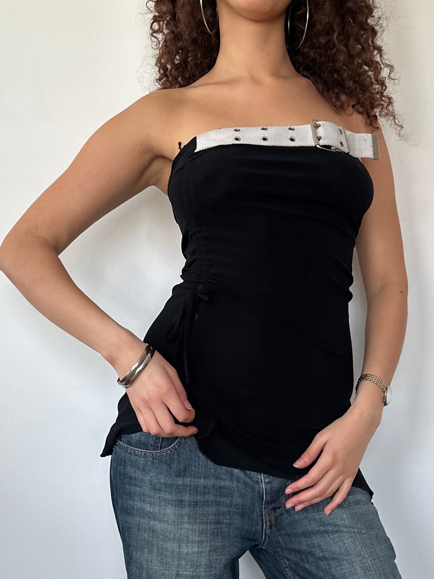 ASYMMETRIC TUBE TOP ◦ SIZE S