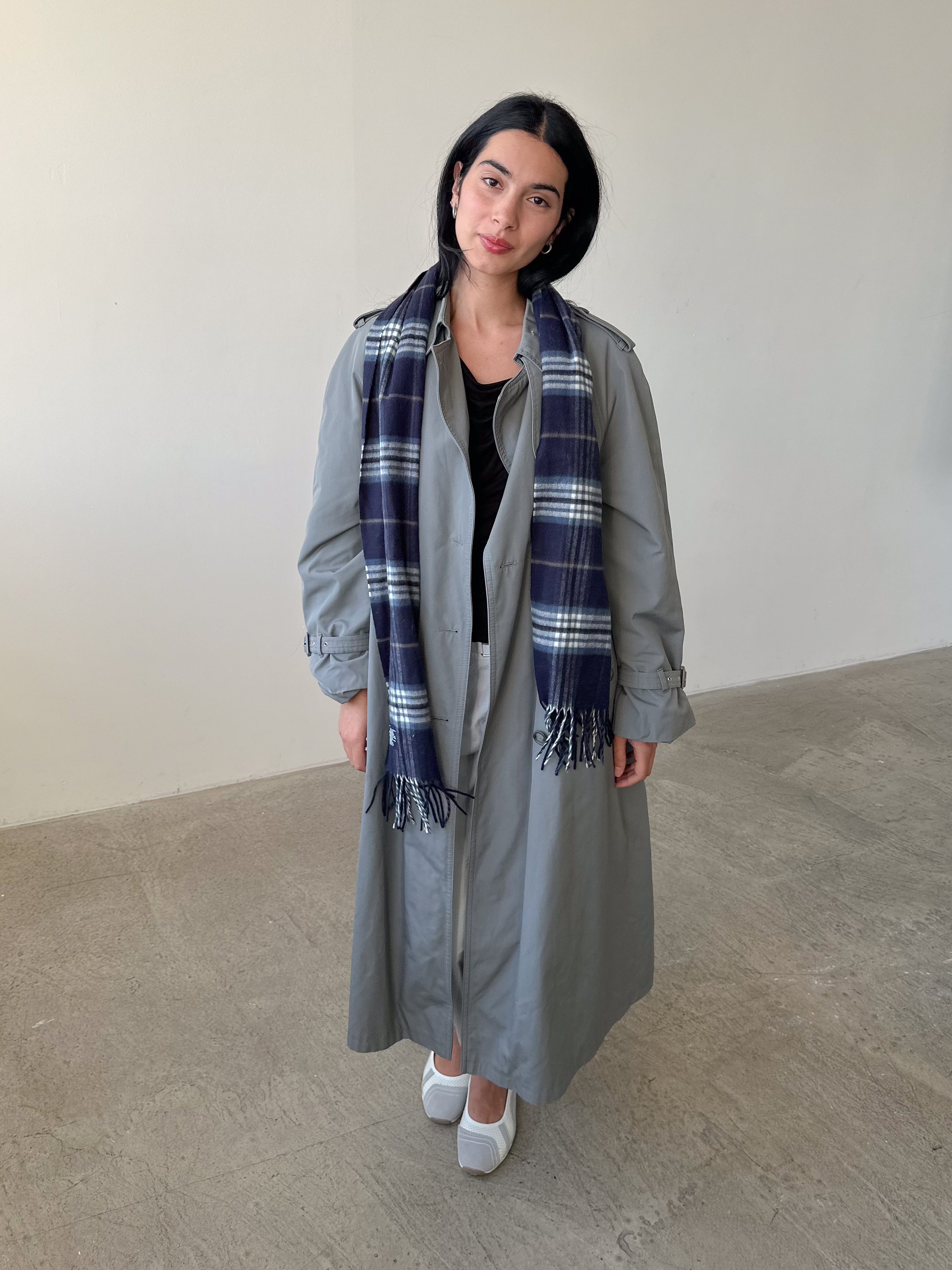 tartan scarf / one size