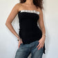 ASYMMETRIC TUBE TOP ◦ SIZE S