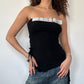 ASYMMETRIC TUBE TOP ◦ SIZE S