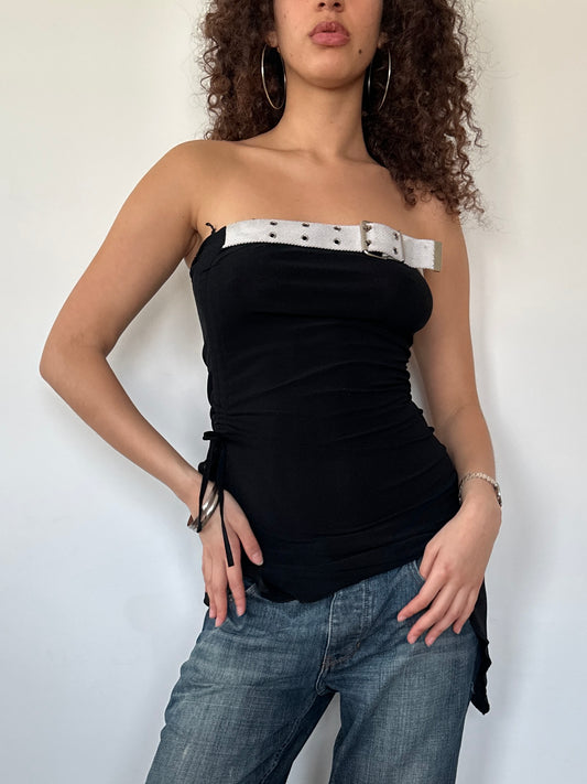 ASYMMETRIC TUBE TOP ◦ SIZE S