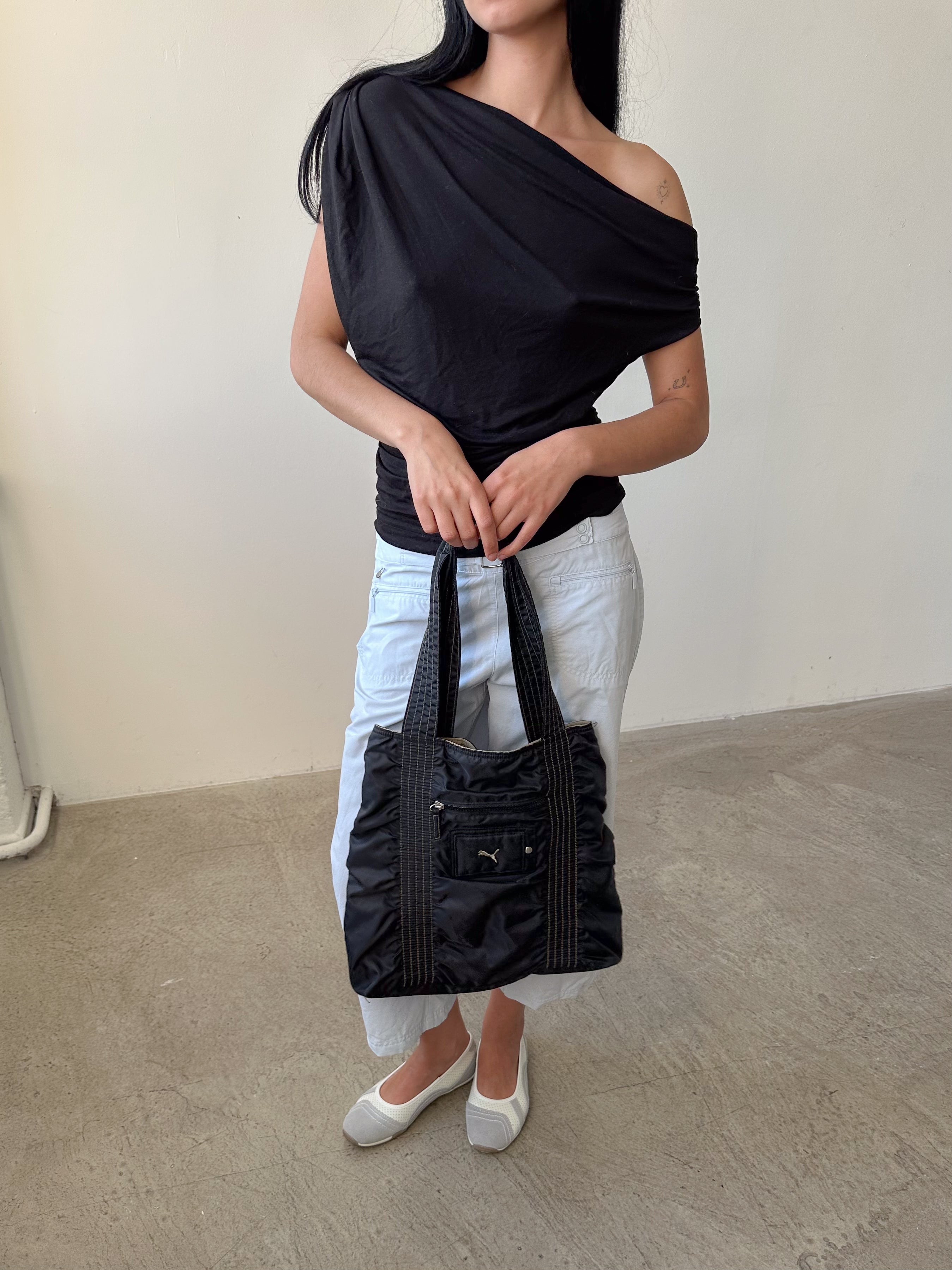 puma ruched bag / one size