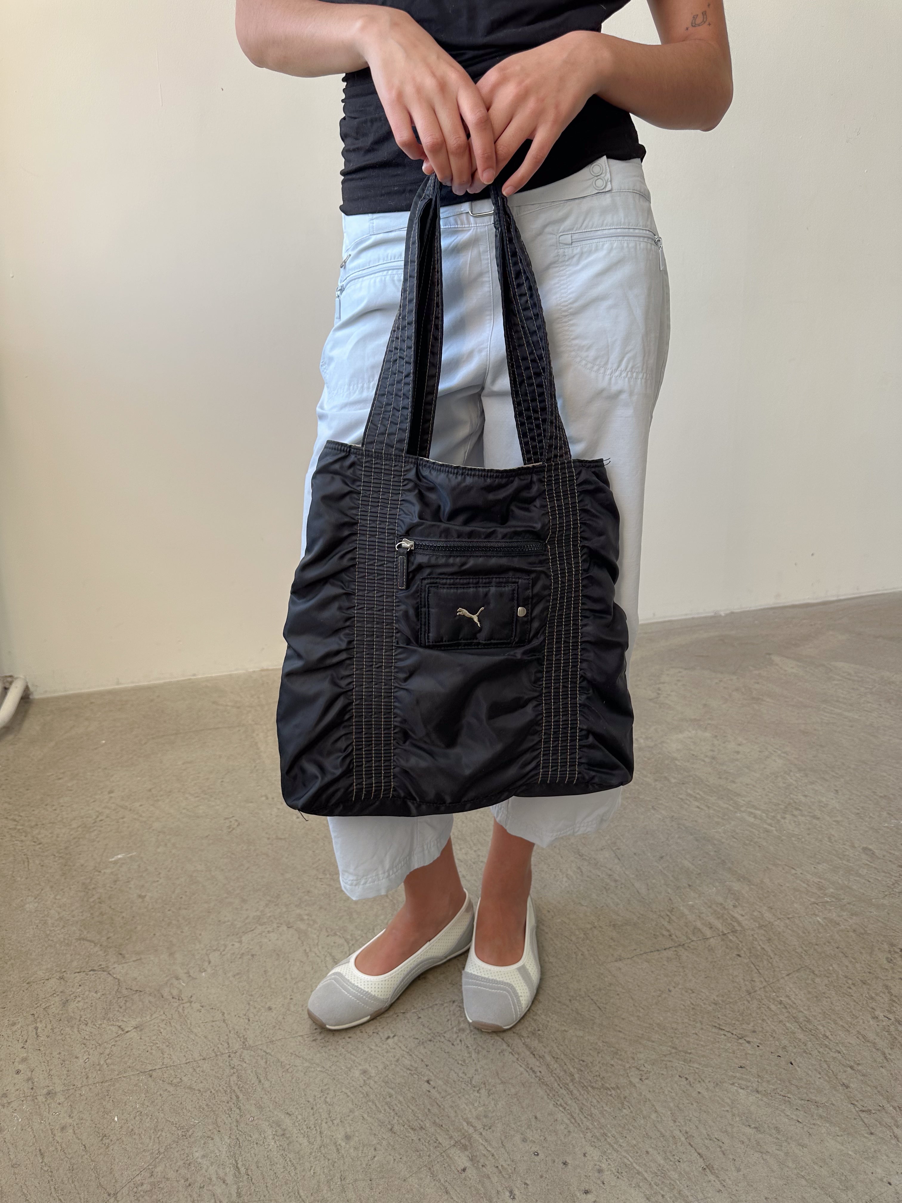 puma ruched bag / one size