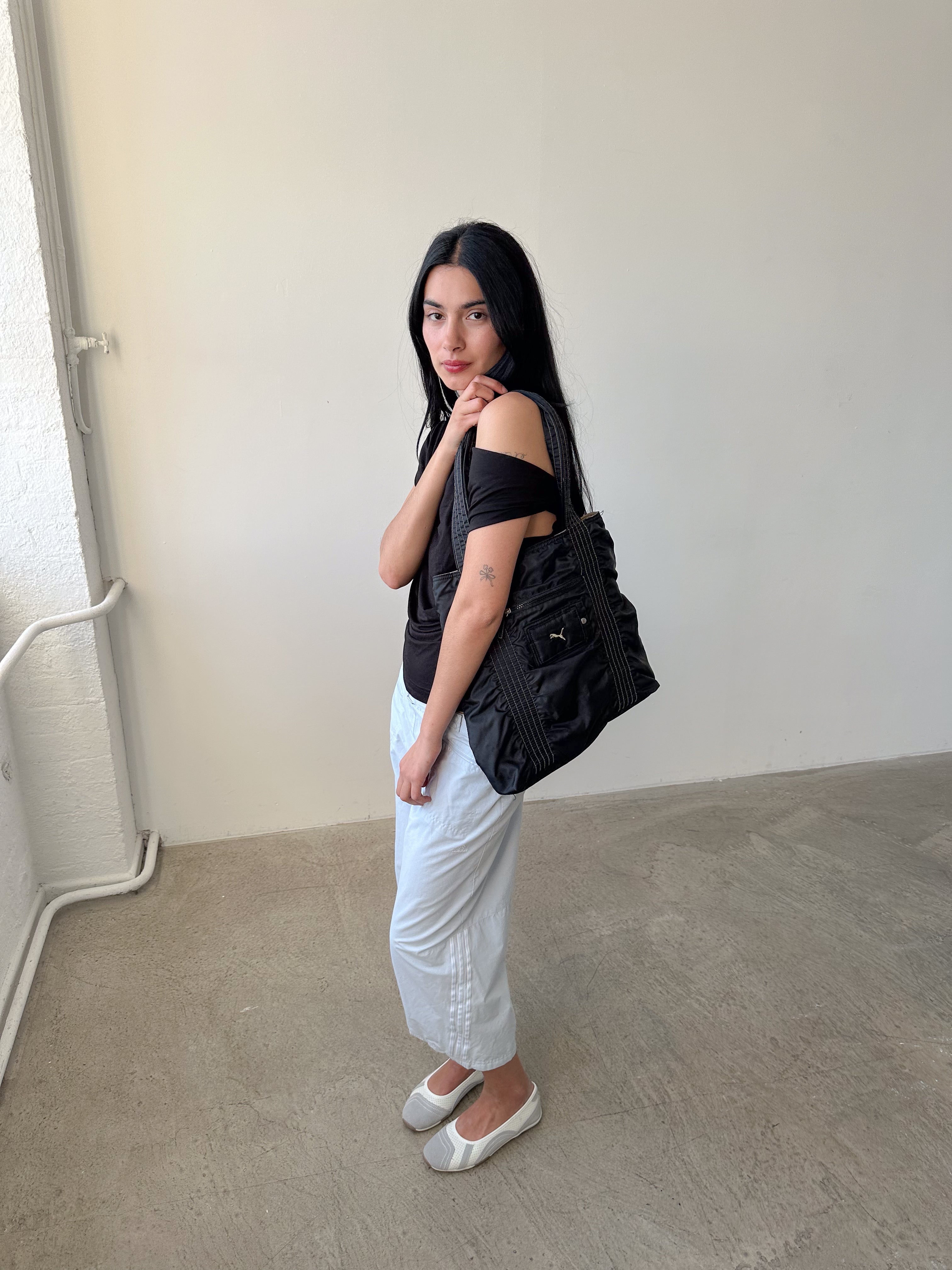 puma ruched bag / one size