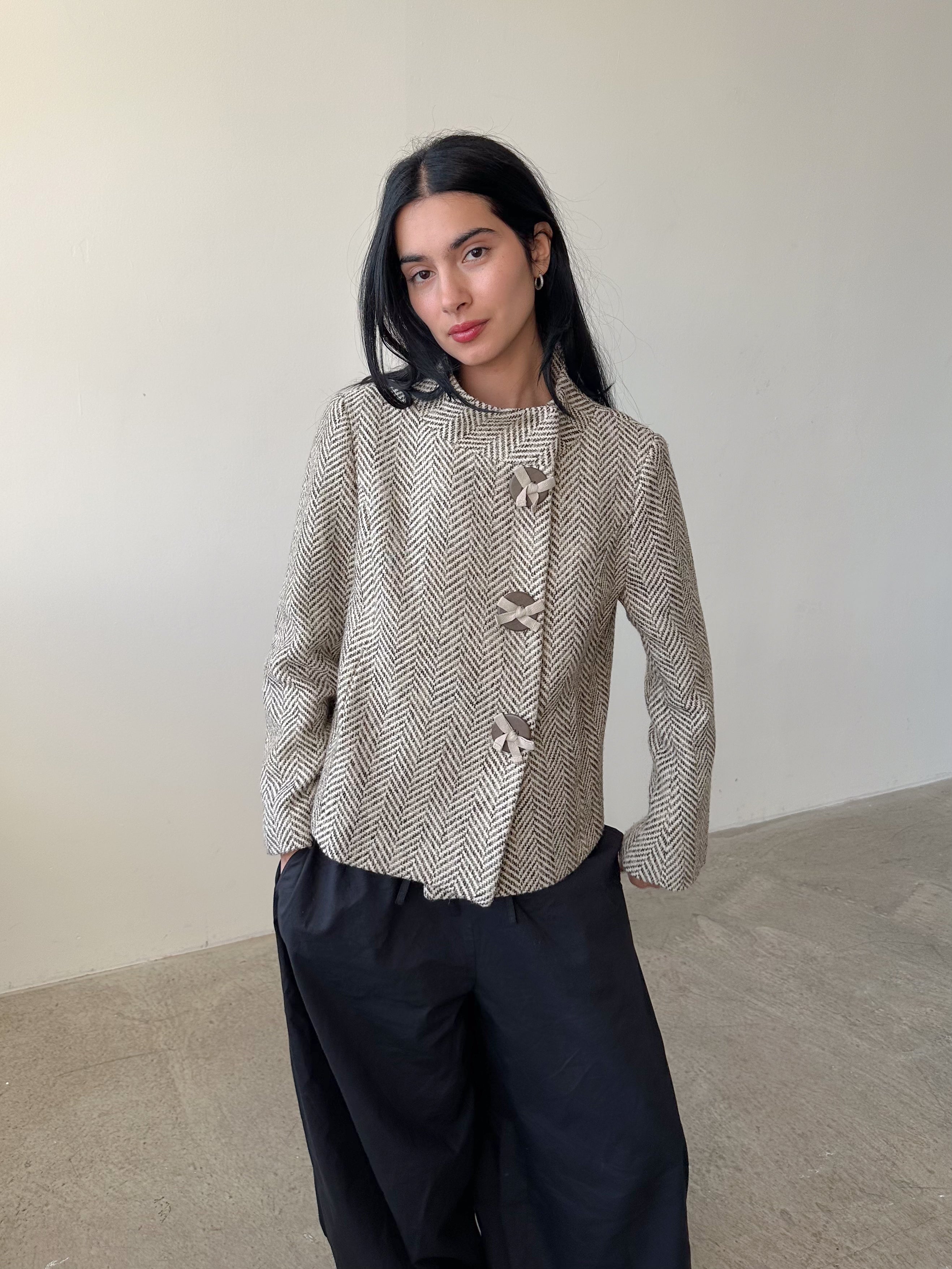 swing pea coat / size s