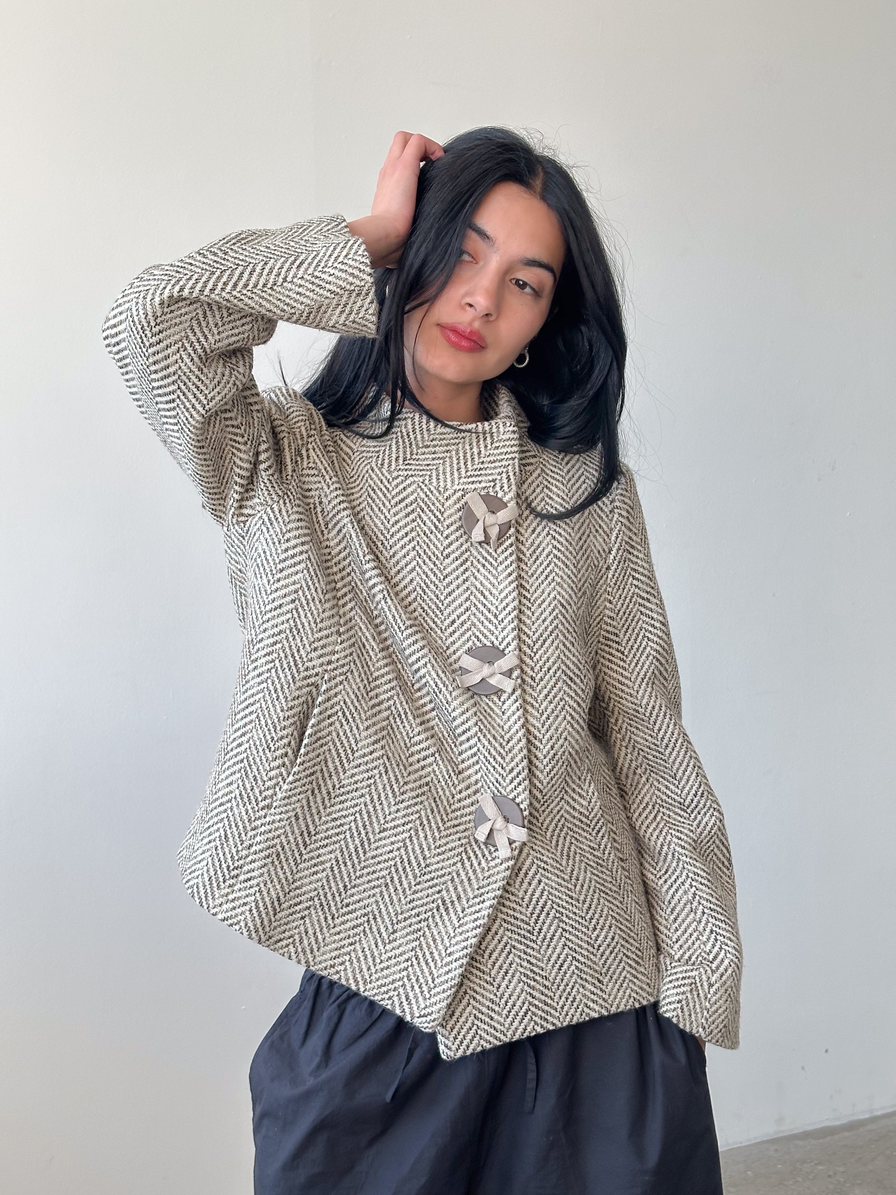 swing pea coat / size s