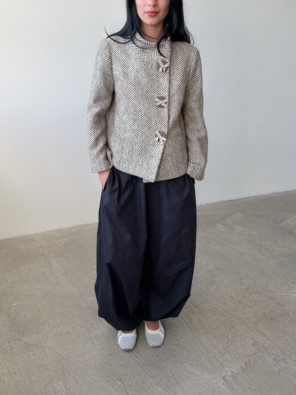 swing pea coat / size s