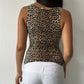 90's D&G Leopard Top ∙ SIZE S