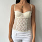 90's Lace Bustier ∙ SIZE XS/S