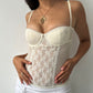 90's Lace Bustier ∙ SIZE XS/S