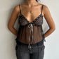 mesh babydoll top ⋆ size s