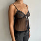 mesh babydoll top ⋆ size s