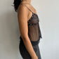 mesh babydoll top ⋆ size s