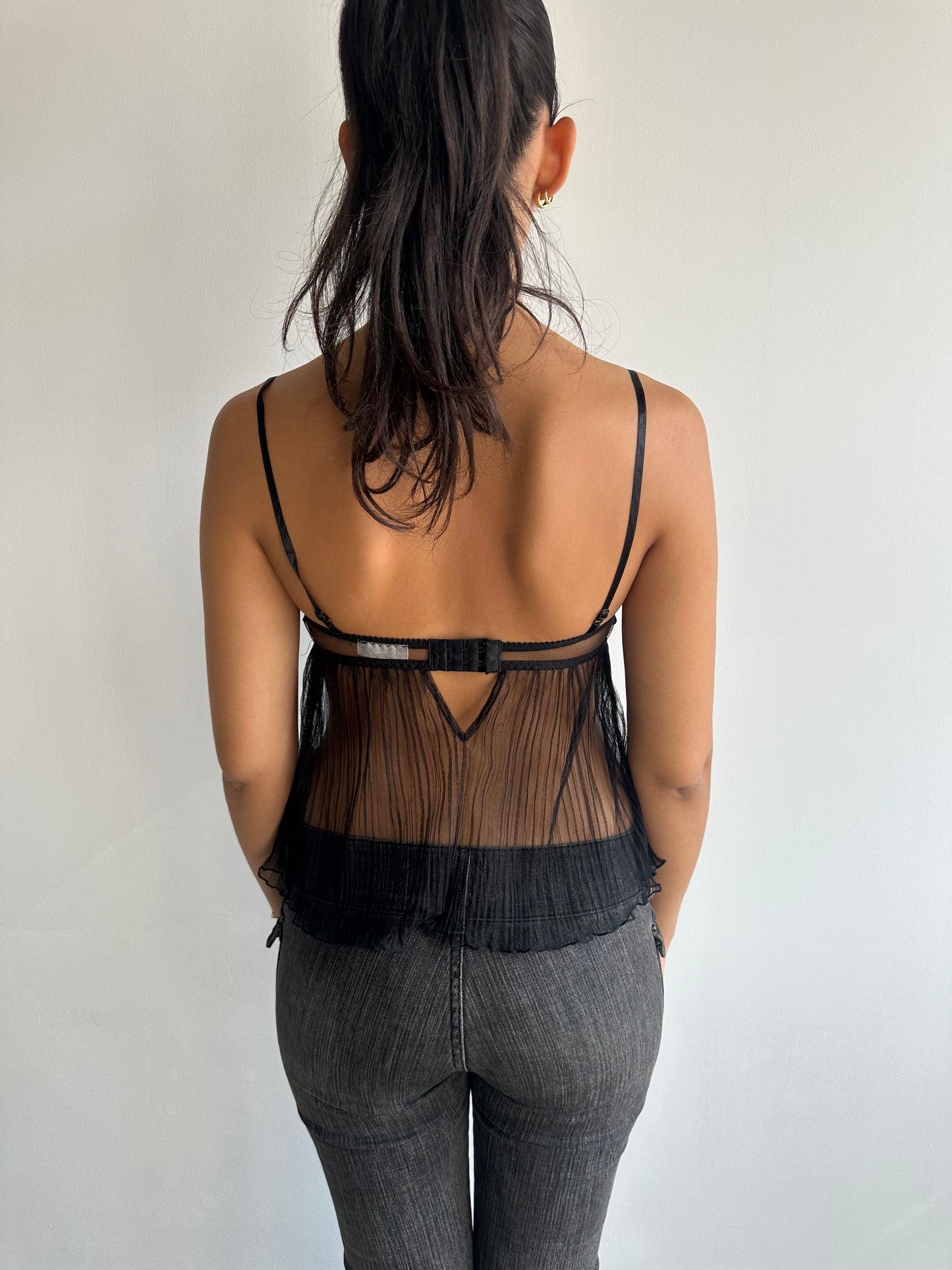 mesh babydoll top ⋆ size s