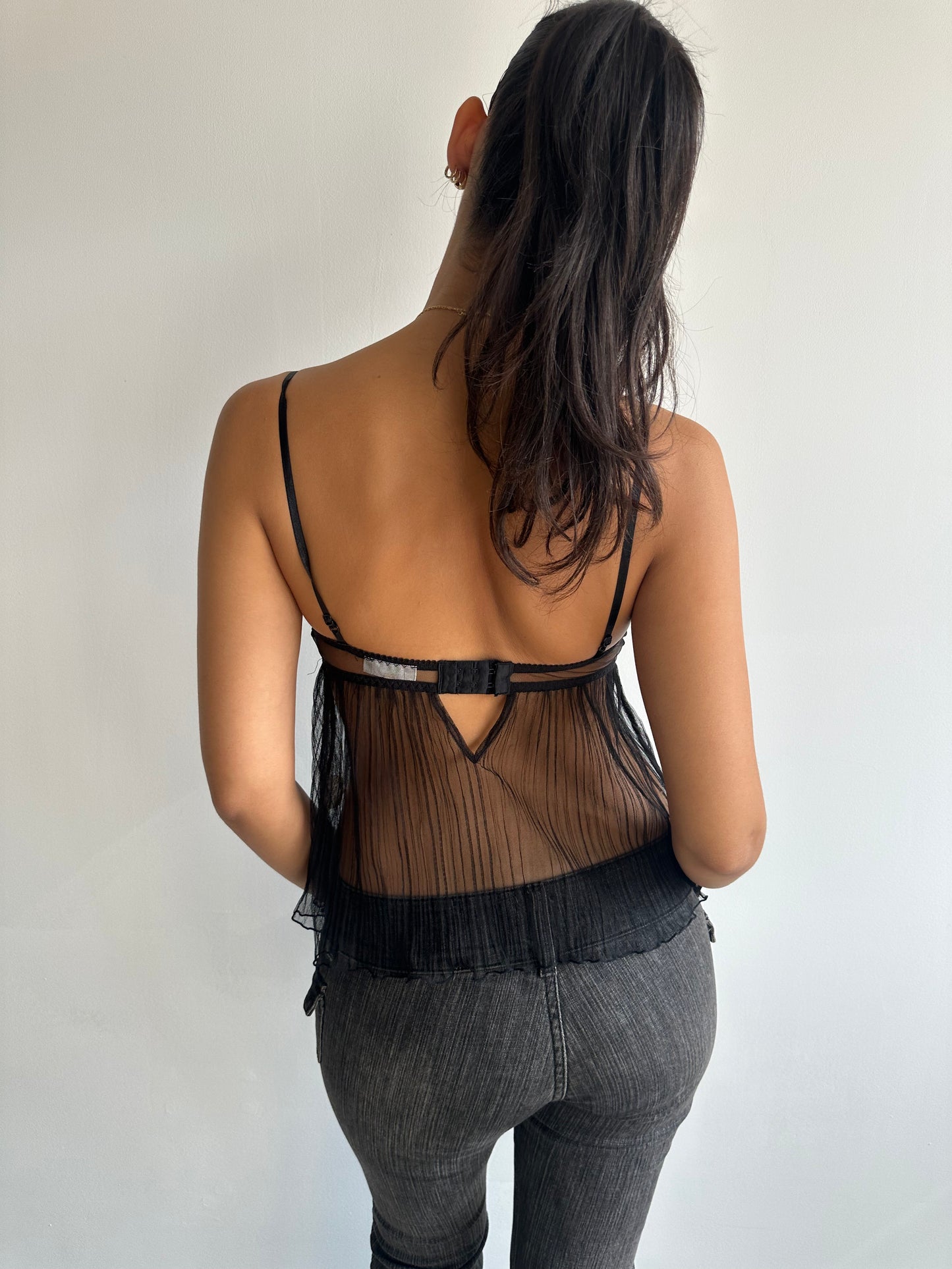 mesh babydoll top ⋆ size s