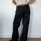 WIDE LEG LINEN TROUSERS ◦ SIZE M