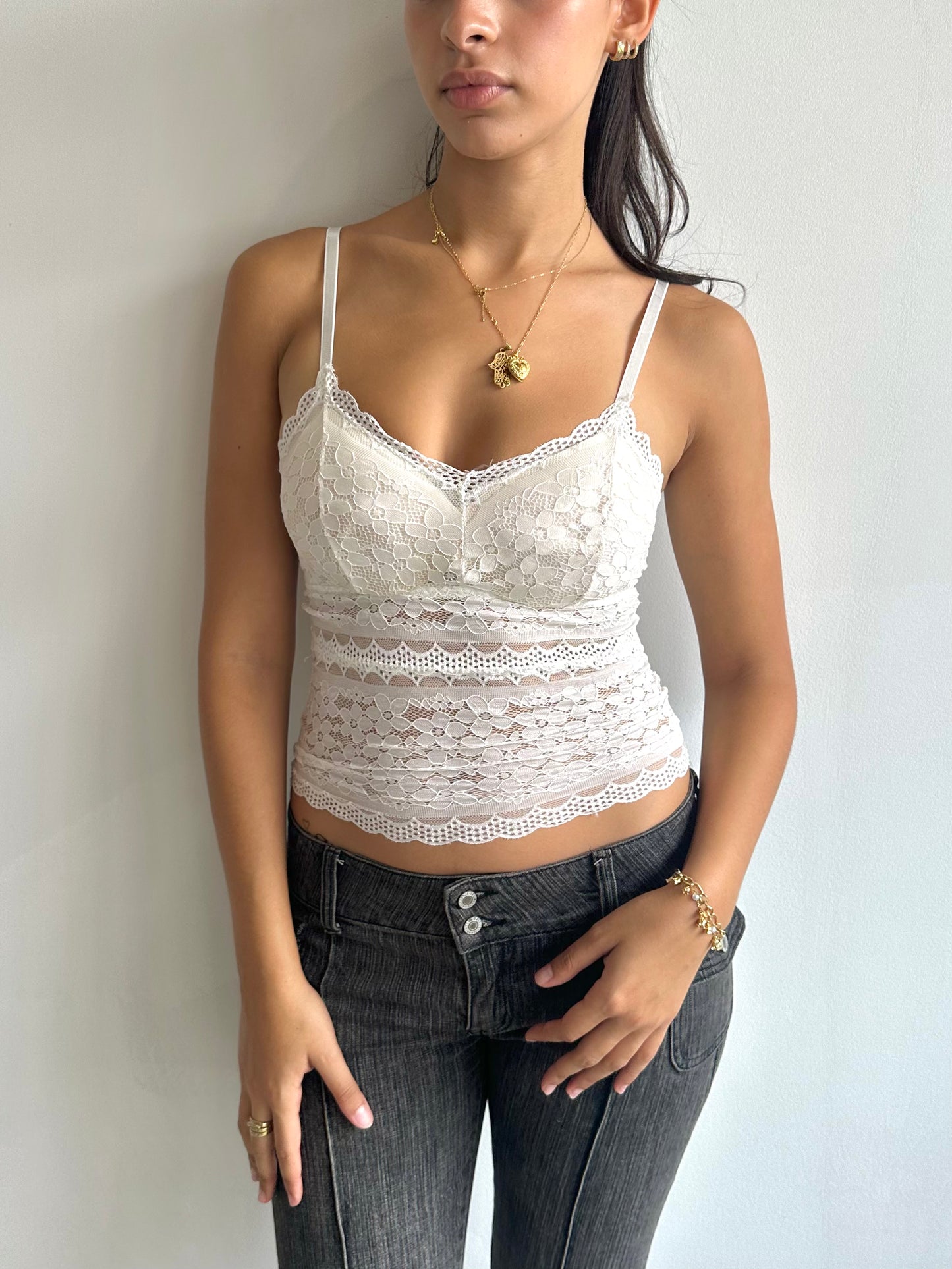 lace cami top ⋆ size xs