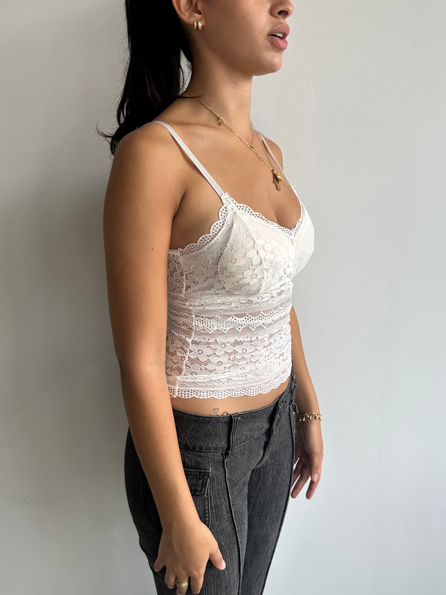 lace cami top ⋆ size xs