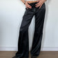 SATIN WIDE LEG TROUSERS ◦ SIZE S