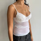 lace + mesh bustier top ⋆ size s/m
