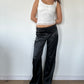 SATIN WIDE LEG TROUSERS ◦ SIZE S