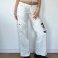 GRAPHIC BAGGY TROUSERS ◦ SIZE S