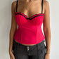 ruched bustier top ⋆ size s