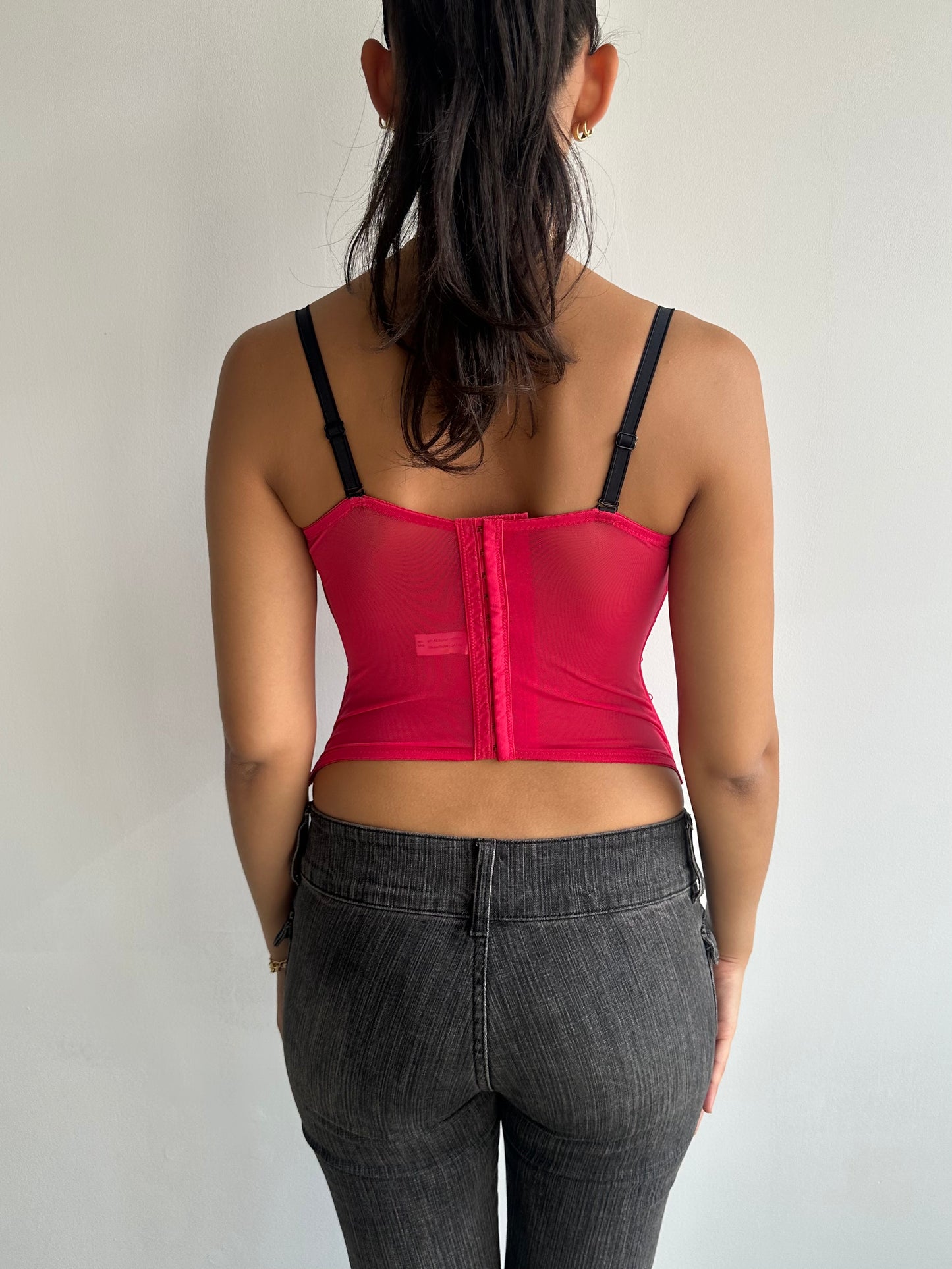 ruched bustier top ⋆ size s