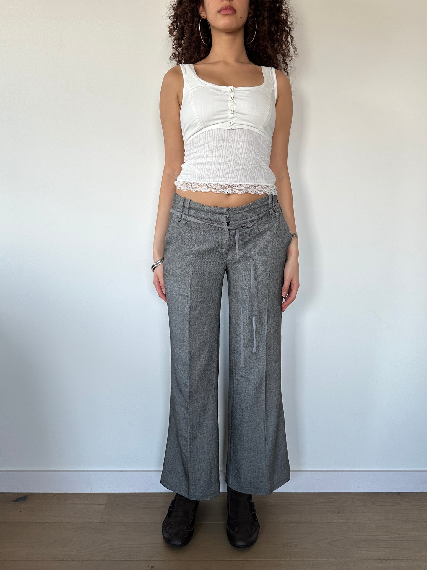 WIDE LEG TROUSERS ◦ SIZE XS/S