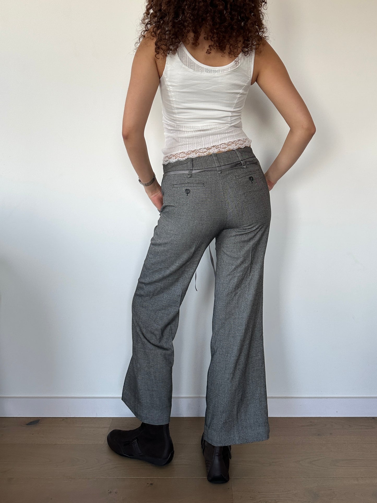 WIDE LEG TROUSERS ◦ SIZE XS/S