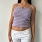 90's Stripe Cami ∙ SIZE S