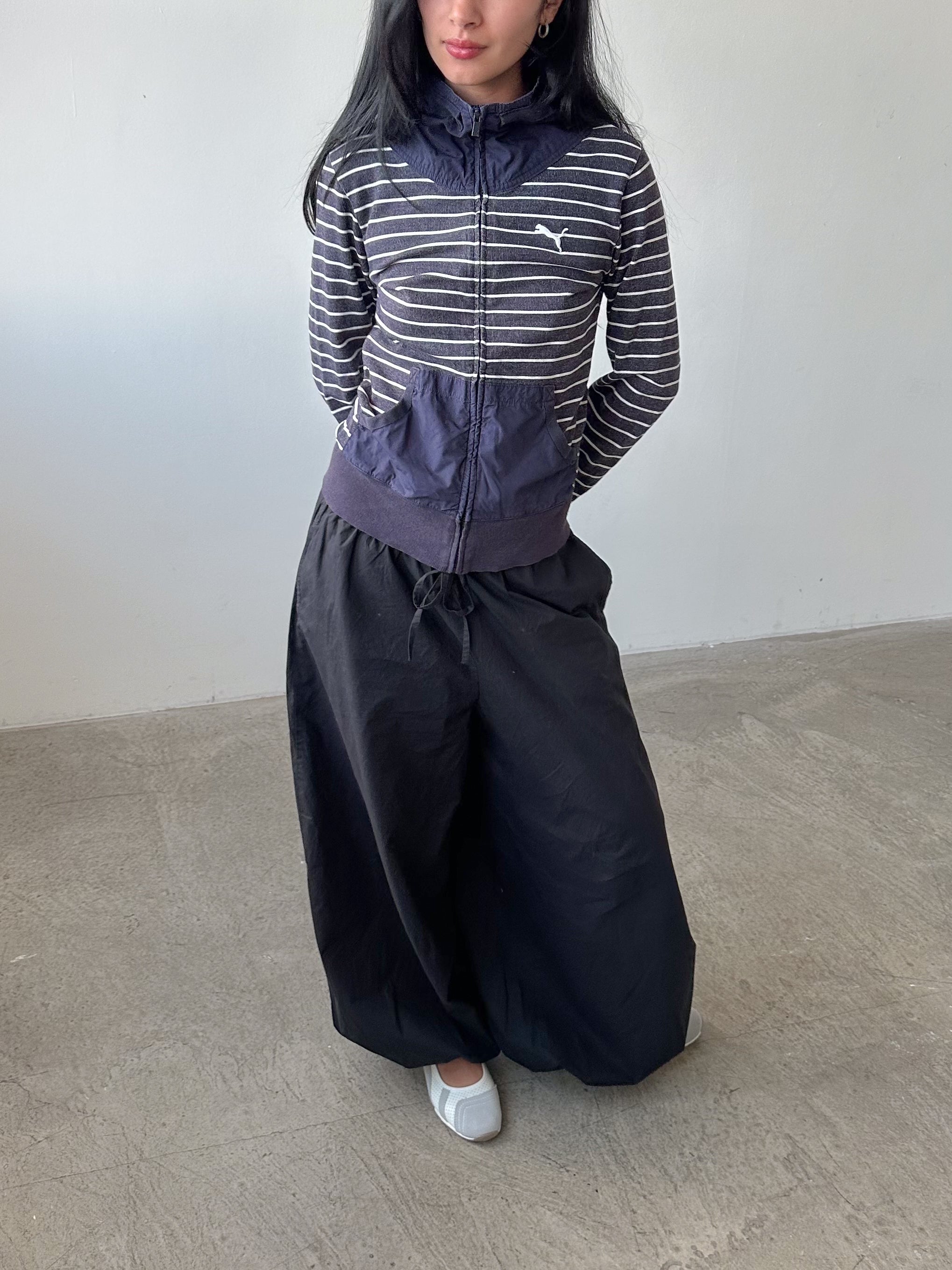 puma stripe track jacket / size s