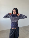 puma stripe track jacket / size s