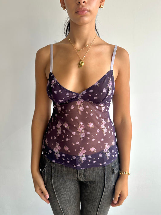 mesh cami top ⋆ size xs/s