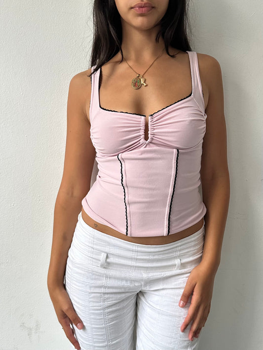 00's Bustier Top ∙ SIZE S