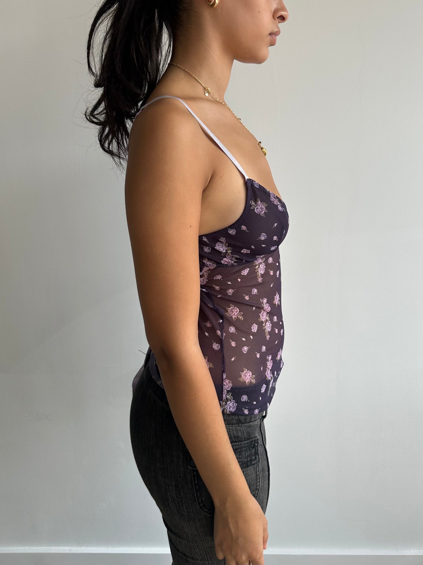 mesh cami top ⋆ size xs/s