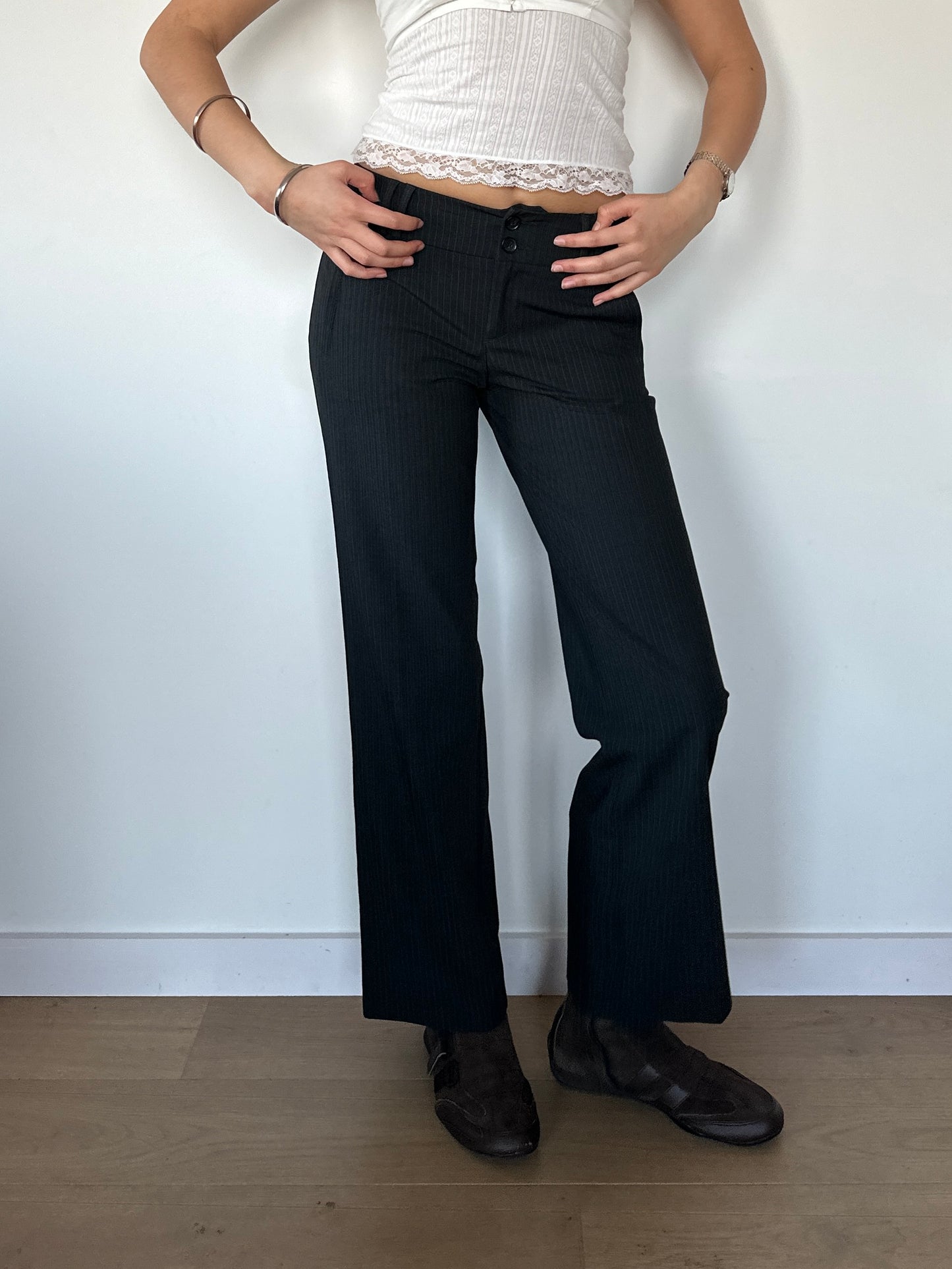 PINSTRIPE TROUSERS ◦ SIZE XS