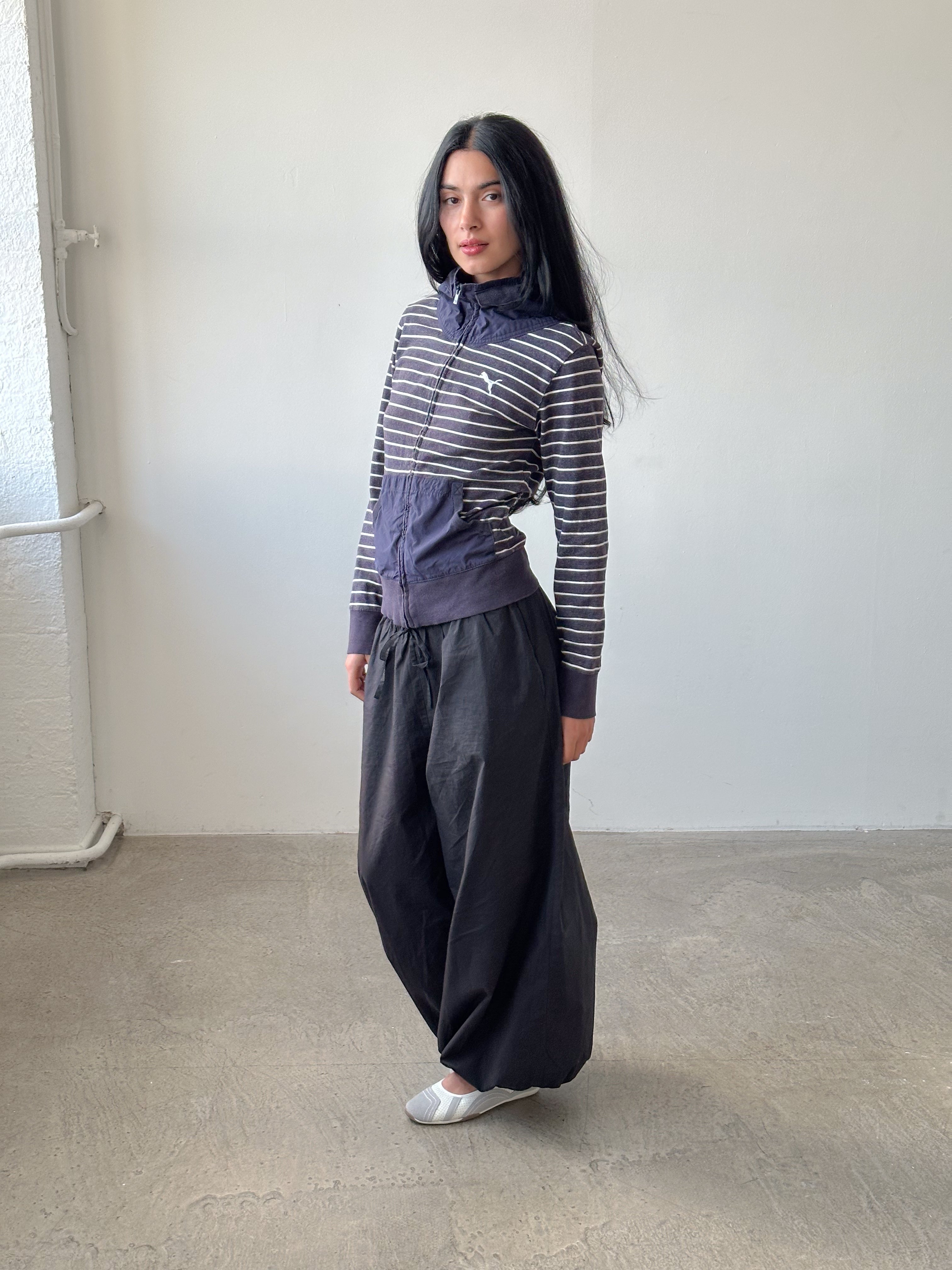 puma stripe track jacket / size s