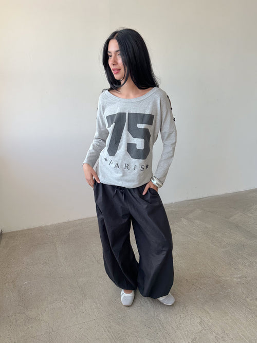 75 slouch top / size s