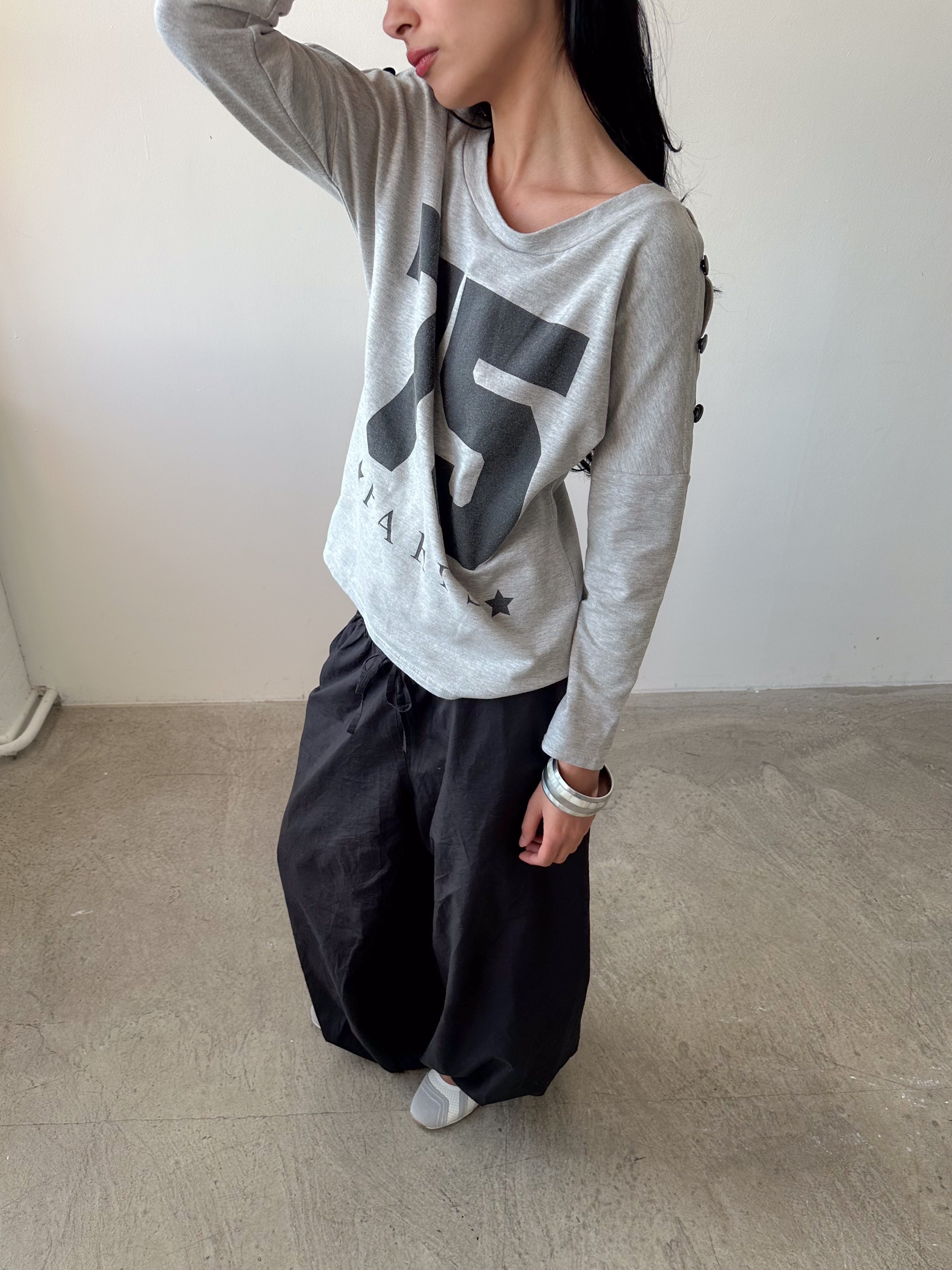 75 slouch top / size s